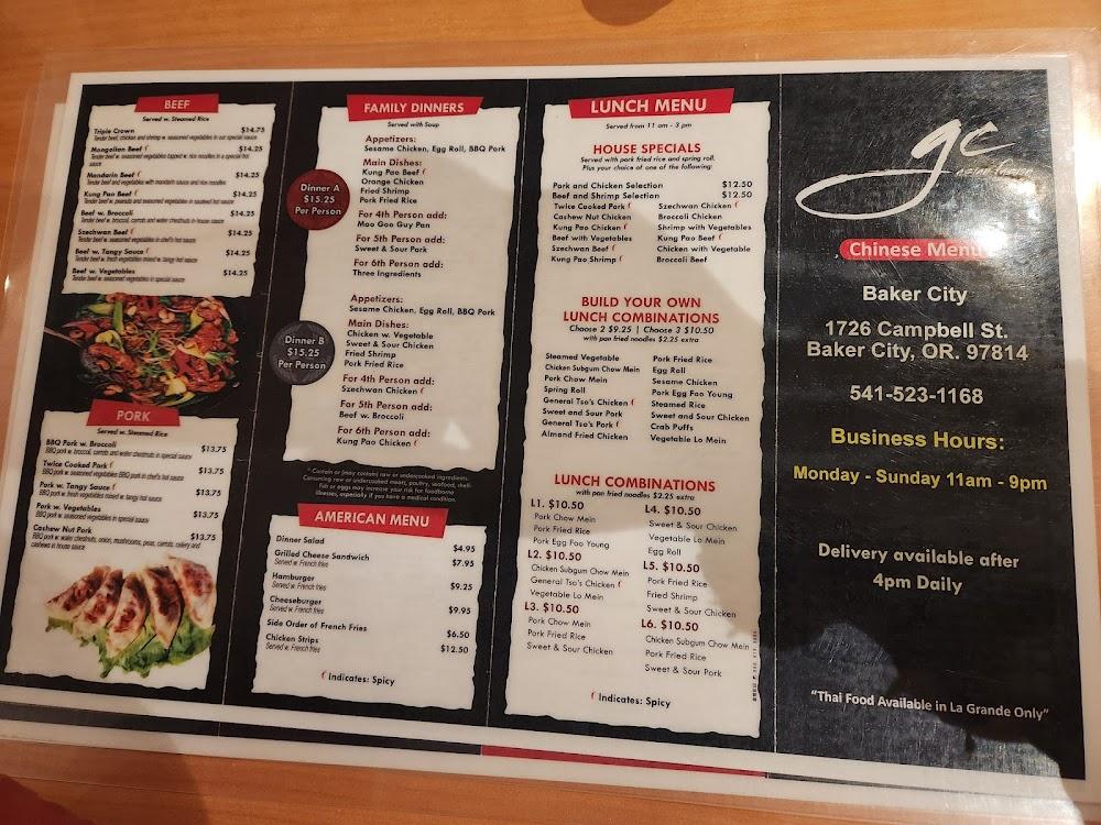 Golden Crown Restaurant Menu image 4